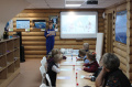 25 января в Детском музее космонавтики Алтайского государственного мемориального музея Г.С. Титова прошло мероприятие «День счастливых снеговиков»