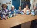 В доме семьи Титовых прошел мастер-класс по изготовлению куклы из ткани «Бабушка характерная»
